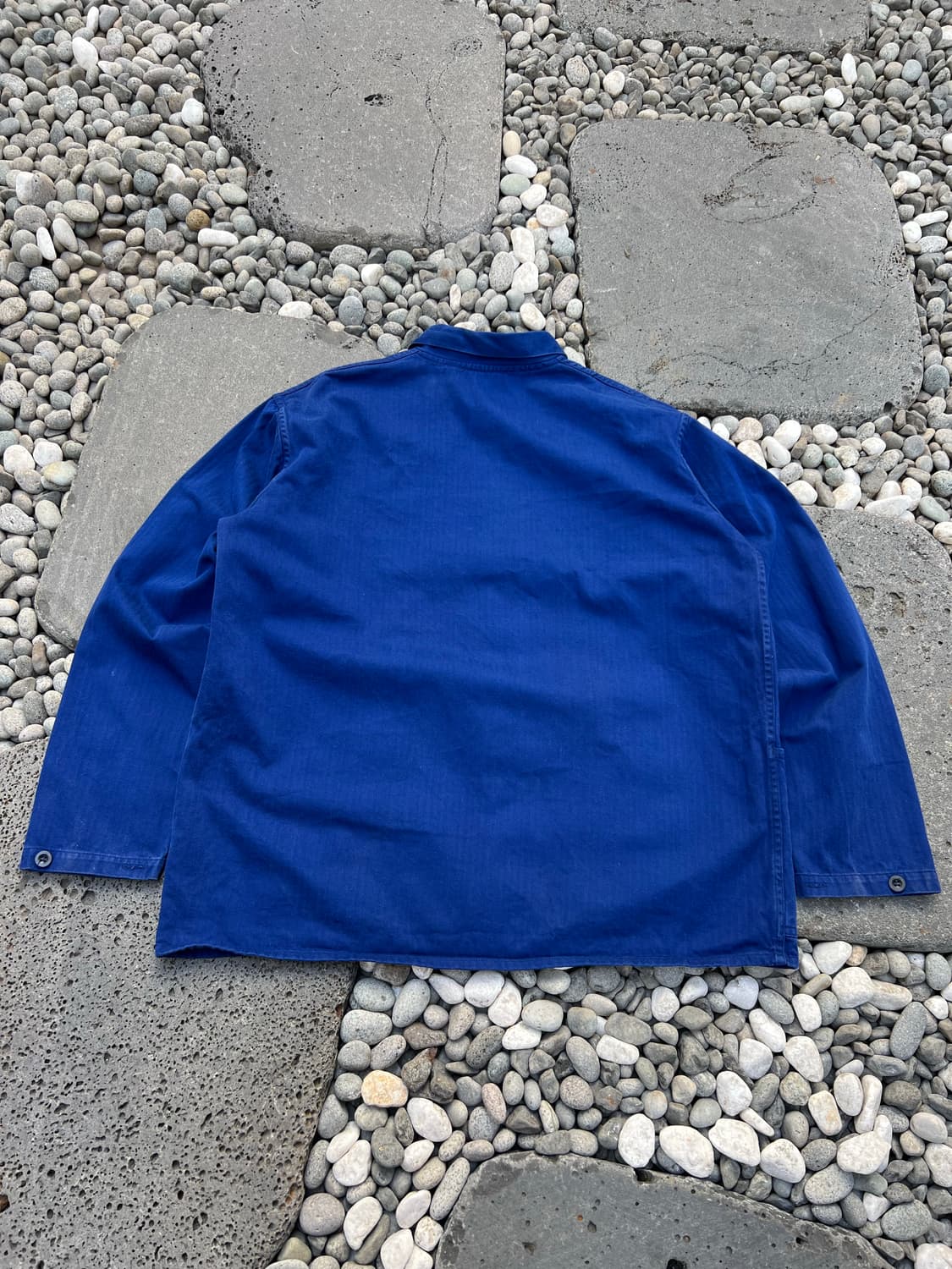 OLD VINTAGE  HBT FRENCH 헤링본트윌코튼 프렌치워크자켓 상품이미지2