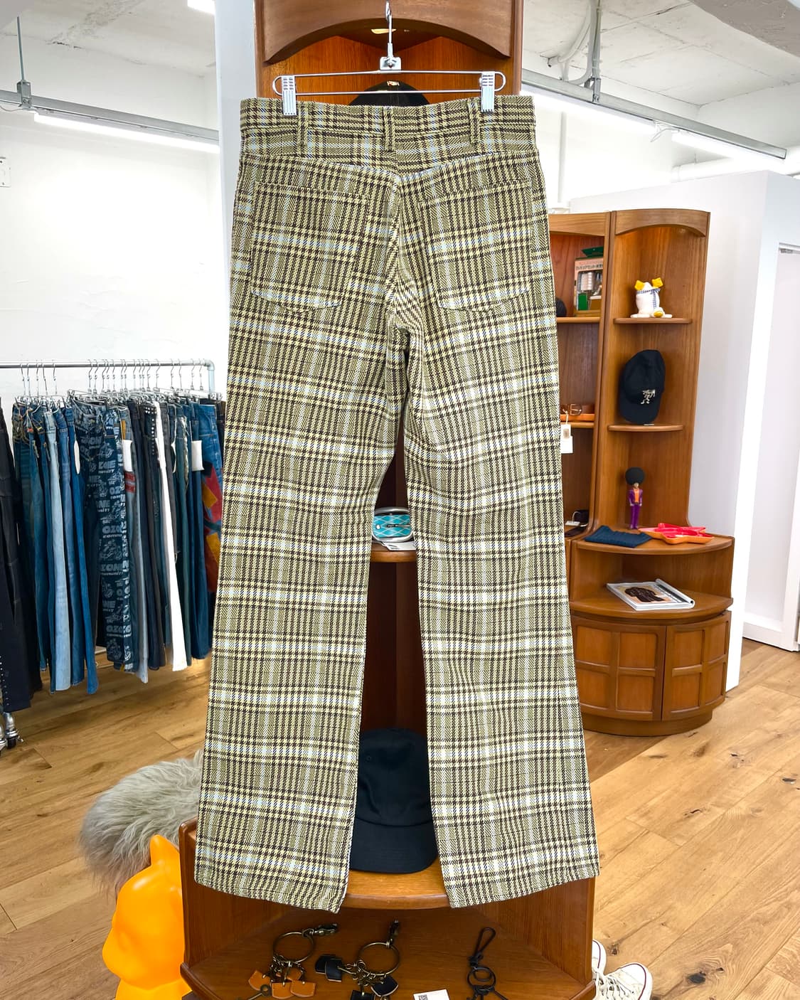 [3] 캐피탈 체크 플레어 팬츠 상품이미지5