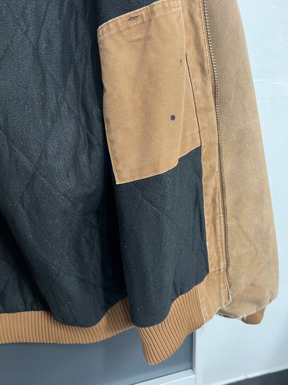 Carhartt  칼하트 J130 브라운 덕 액티브 워크 자켓 상품이미지9