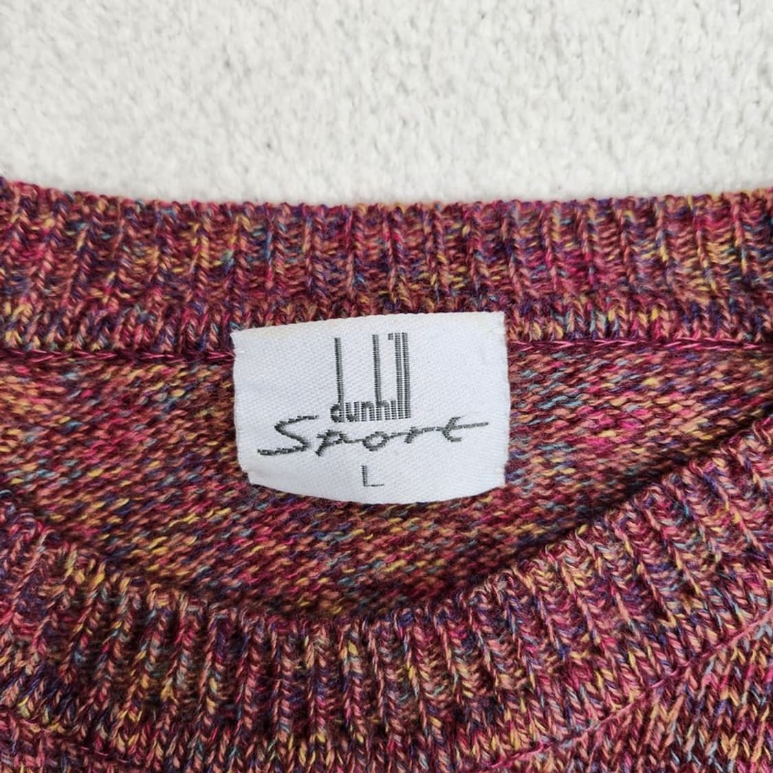 DUNHILL SPORT 보카시 스웨터 Women L 상품이미지6