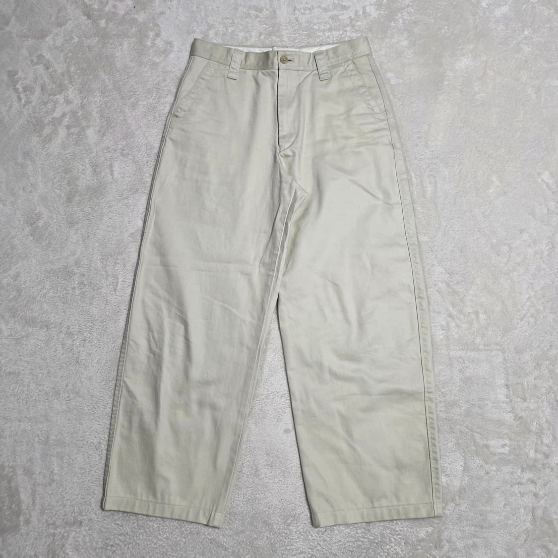 (76)유니클로 U 와이드 치노 팬츠  상품이미지1