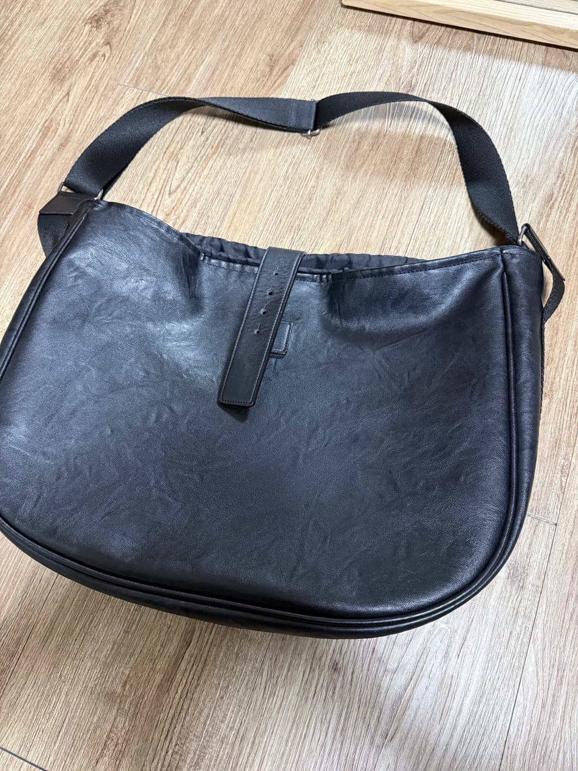 해칭룸 Way Bag Faux Leather Black 상품이미지3