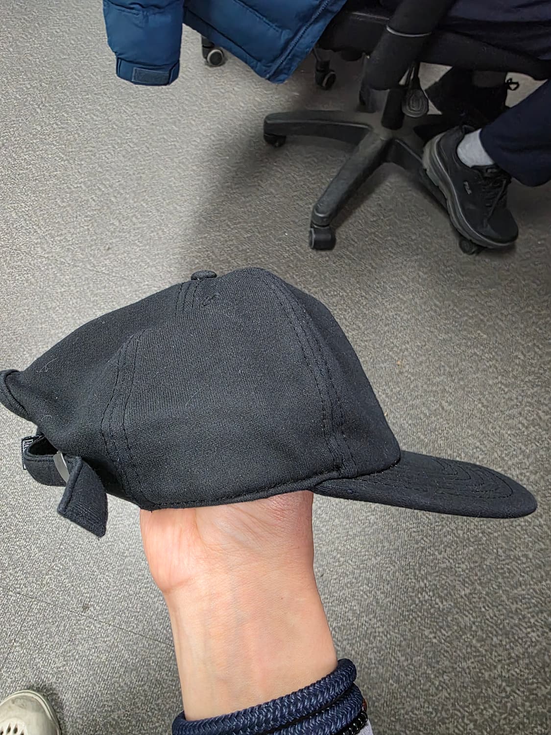 컨버스 토널 척 패치 볼캡 블랙 상품이미지4