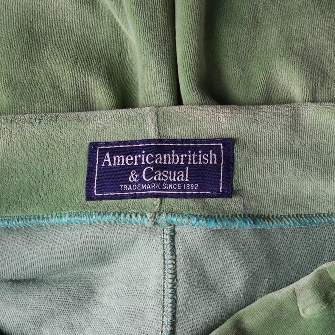 AMERICANBRITISH&CASUAL 벨로어 팬츠 상품이미지6
