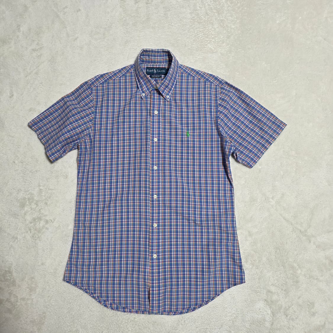 (S)폴로 랄프로렌 체크 반팔 셔츠 상품이미지1