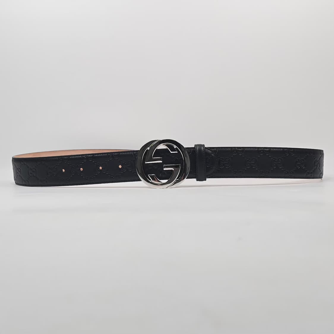 구찌 인터로킹 G 시그니처 벨트 (105)  상품이미지2