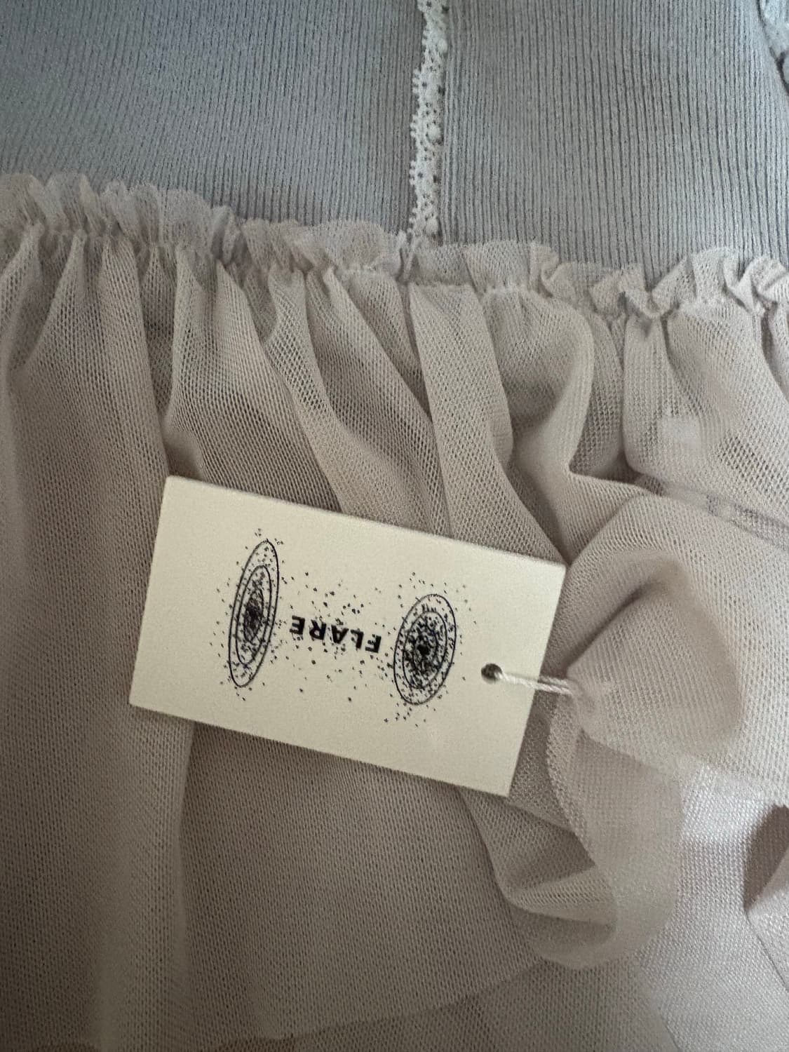 Flareup 플레어업 레이어드 레이스 프릴 롱 슬리브 상품이미지6