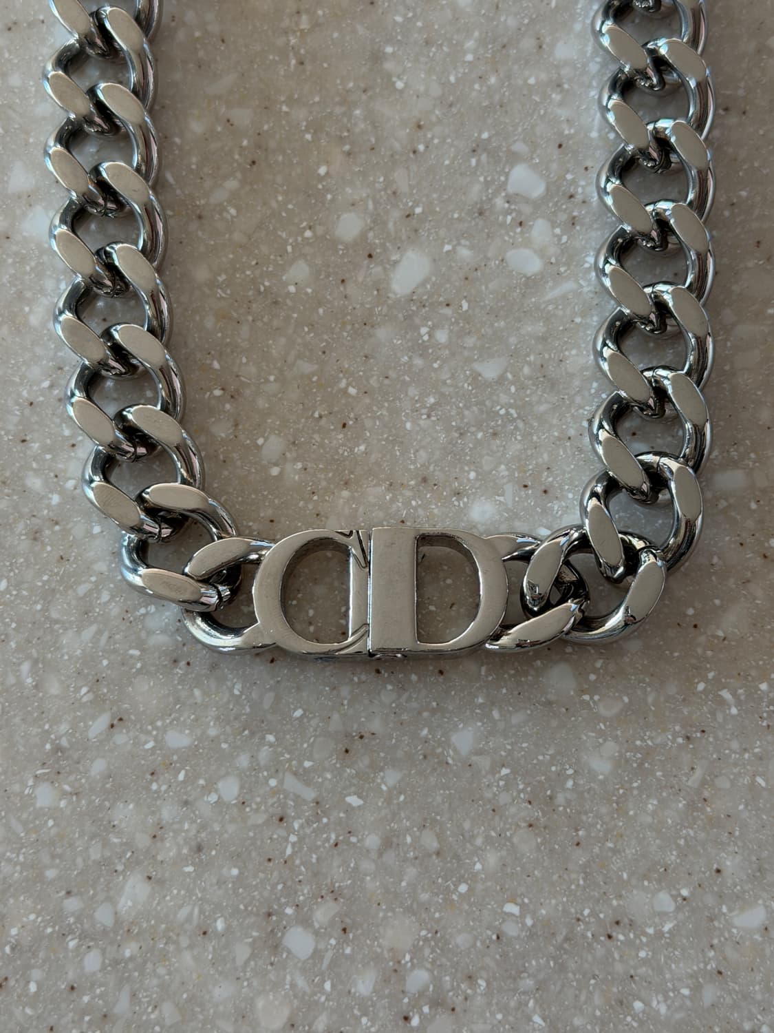 디올 CD Icon 체인 링크 목걸이 상품이미지2