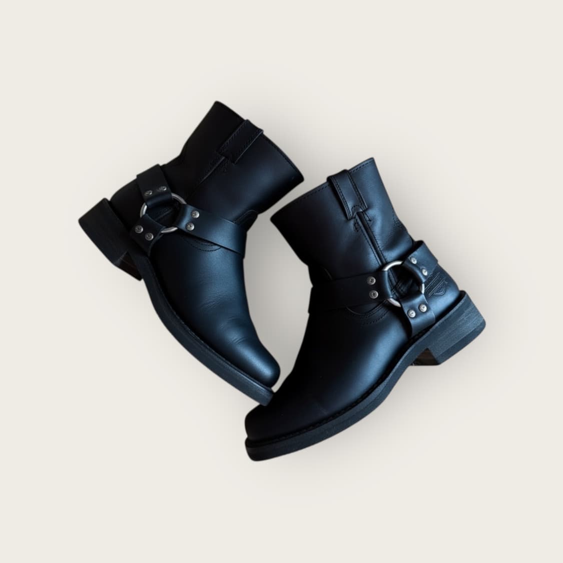 US7.5/ 할리데이비슨 엔지니어드 바이커 부츠 상품이미지1