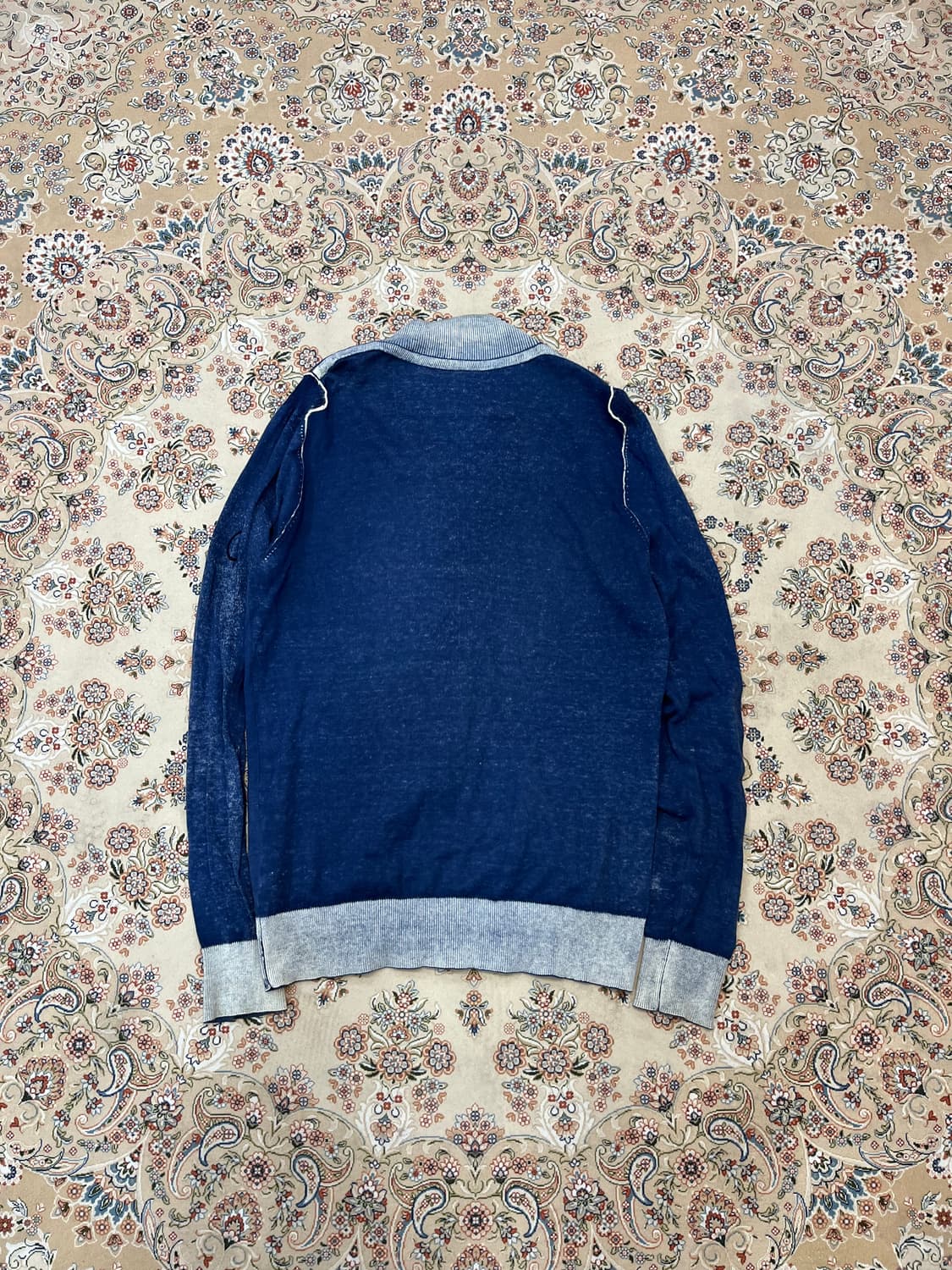 캘빈클라인 진스 워시드블루 니트 집업 상품이미지5