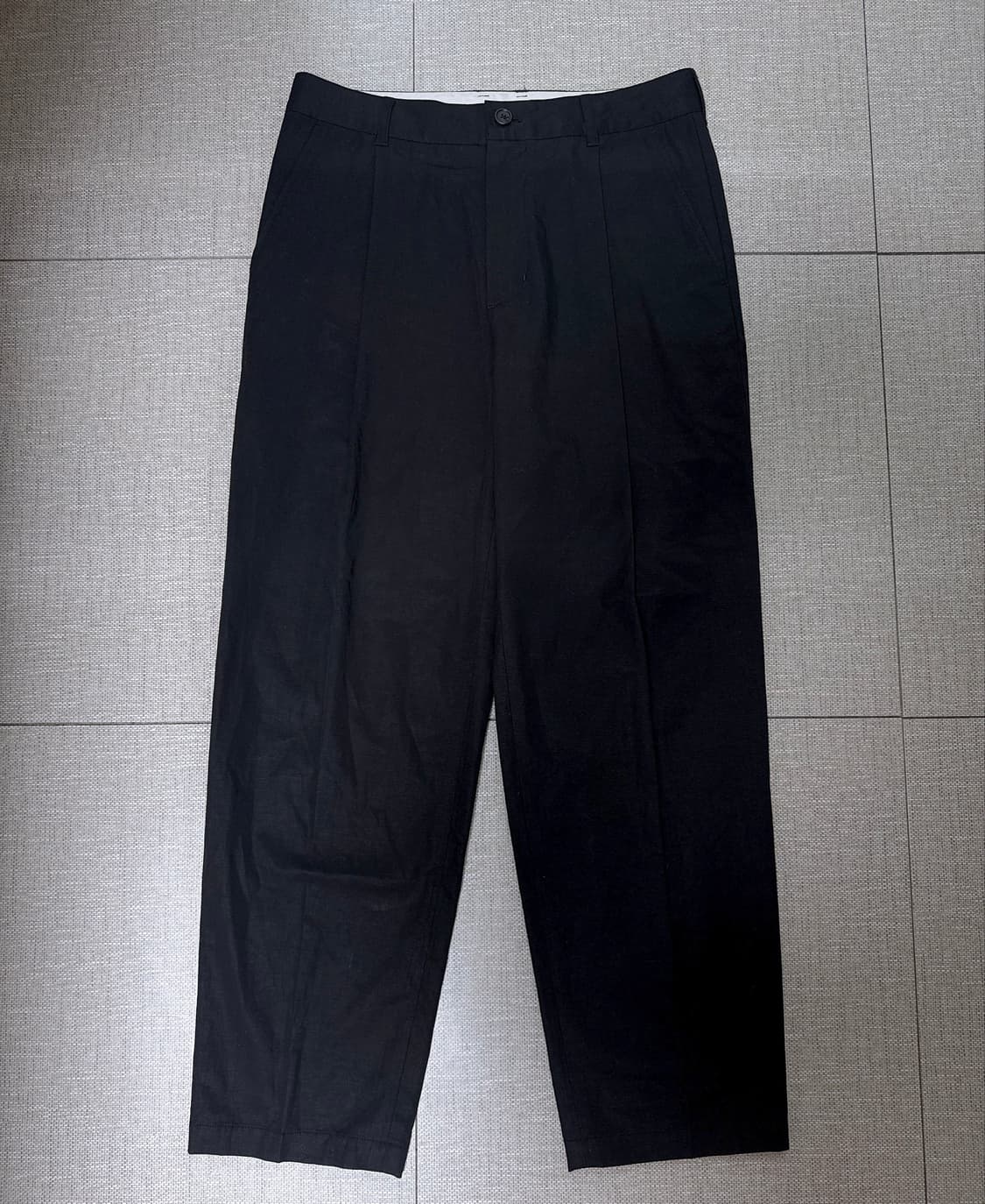 스티븐 알란 재팬 원플리츠 린넨 팬츠 M(30) 상품이미지1