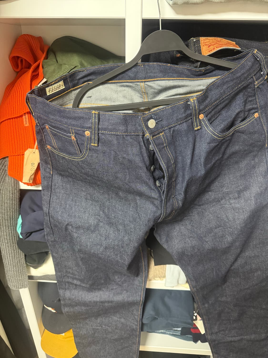 리바이스 501 셀비지 프리미엄  42인치 상품이미지3