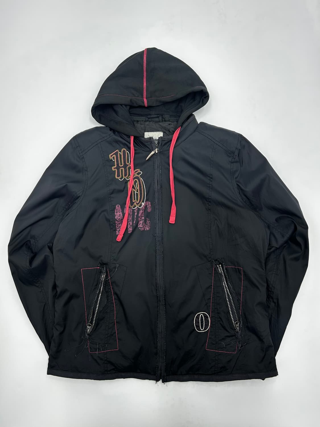 할리데이비슨 레이어드 후드집업 상품이미지1