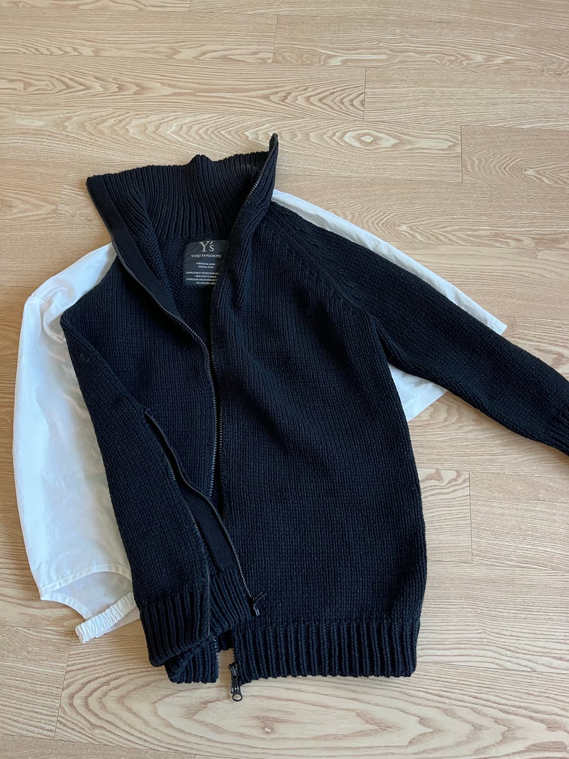Y’s yohji yamamoto zip - up 상품이미지3