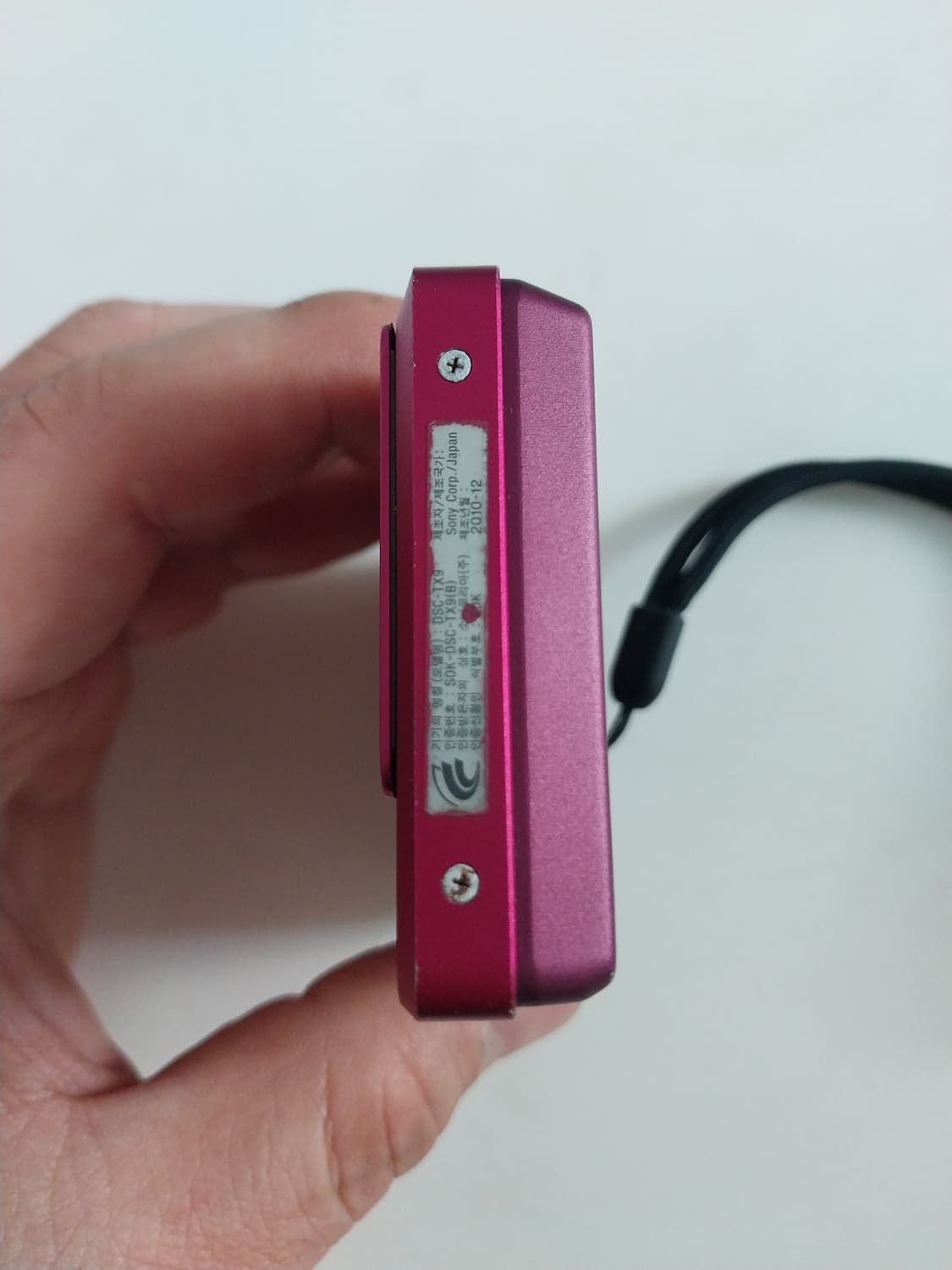 소니 사이버샷 dsc-tx9 빈티지 핑크 디지털카메라 상품이미지8