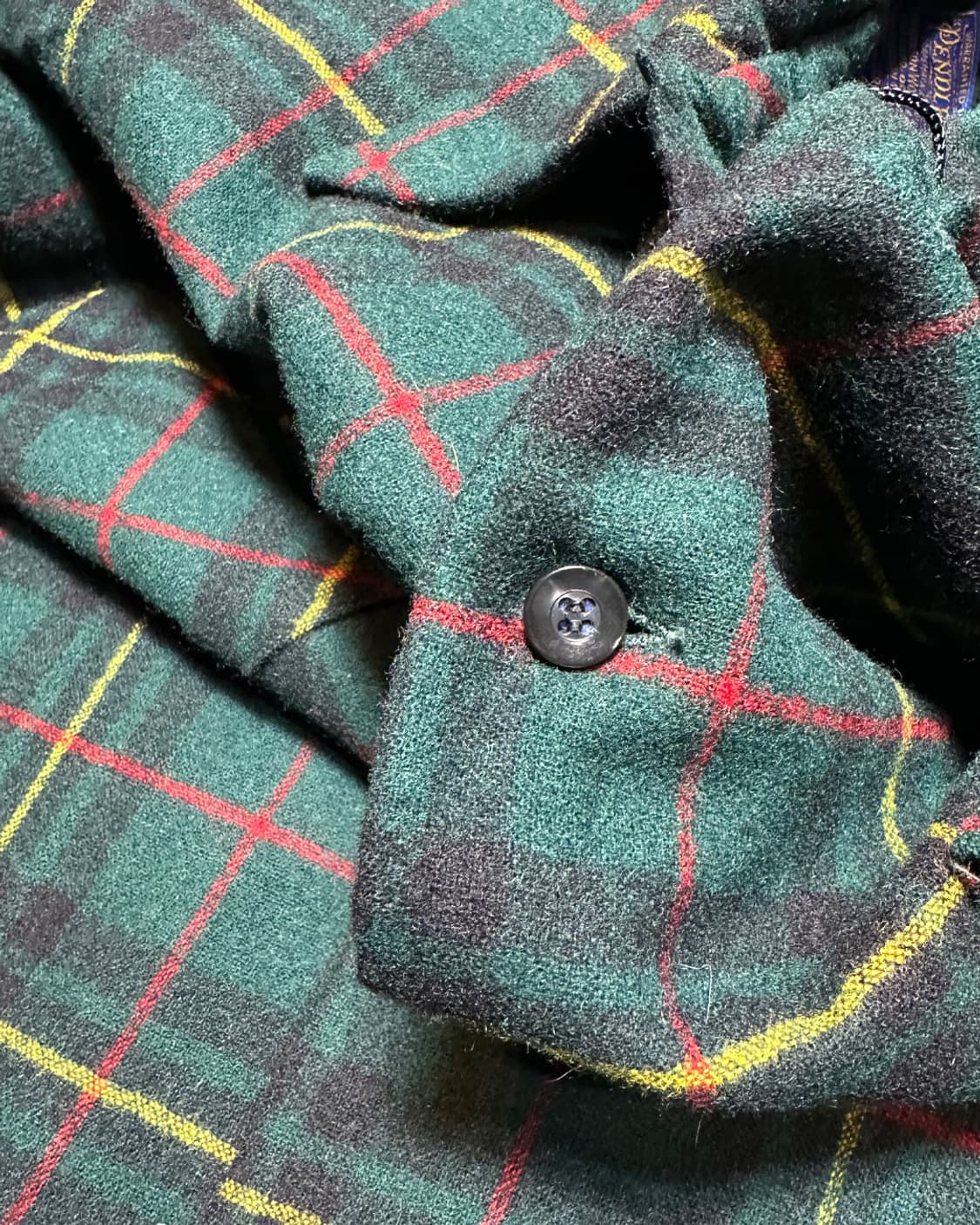 80s 펜들턴 버진 울 체크 셔츠 made in usa 상품이미지6