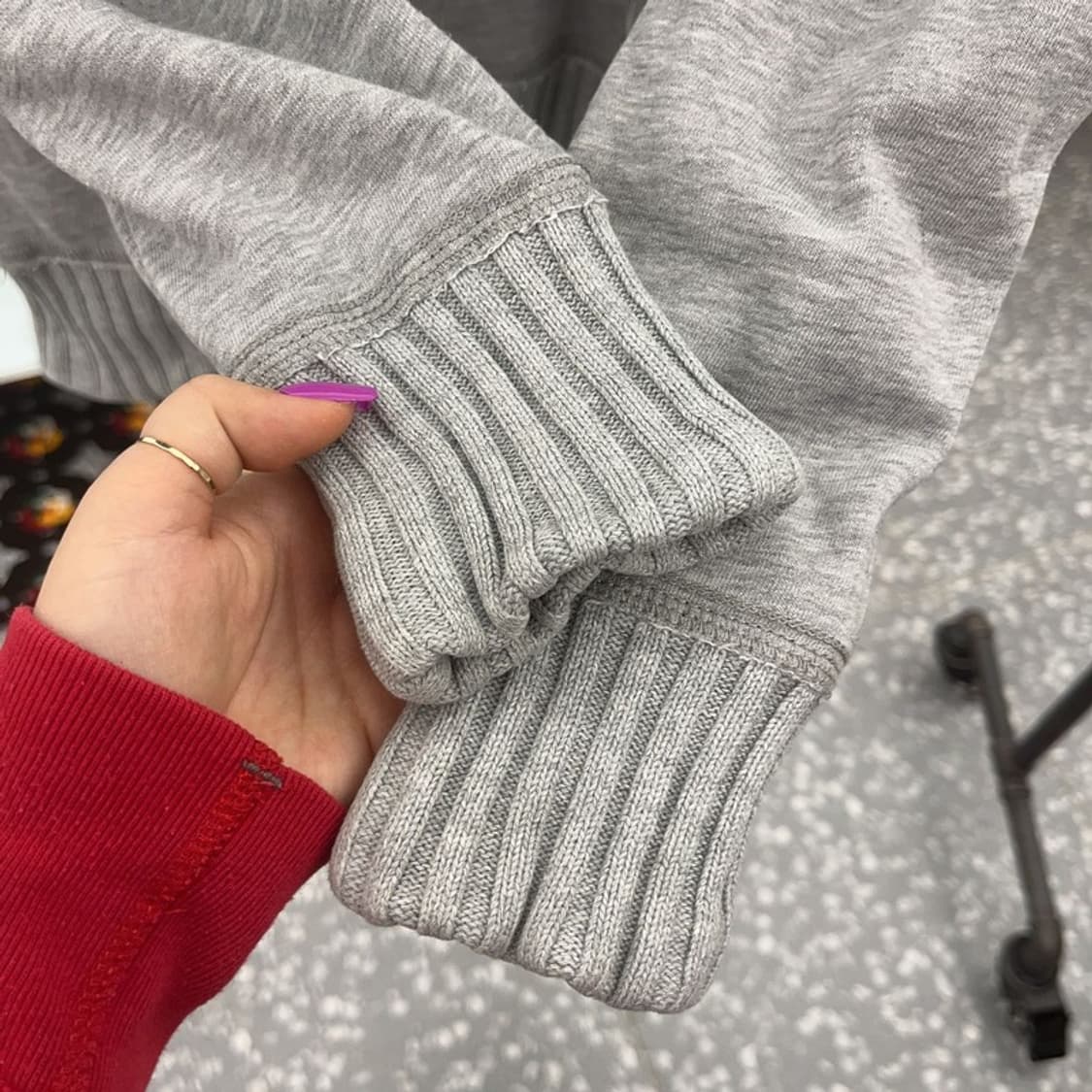 타미힐피거 빈티지 폭닥 슬림 양털 후드 집업 M C07204 상품이미지7