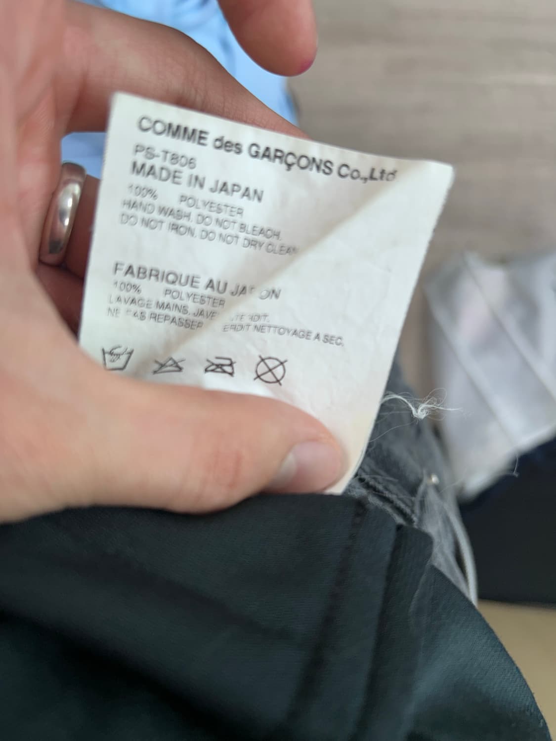 (급처)꼼데 옴플 롱슬리브 상품이미지6