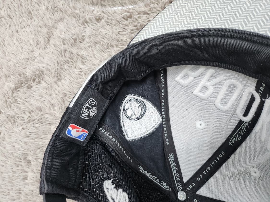 NBA 미첼앤네스 브루클린 네츠 캡 상품이미지6