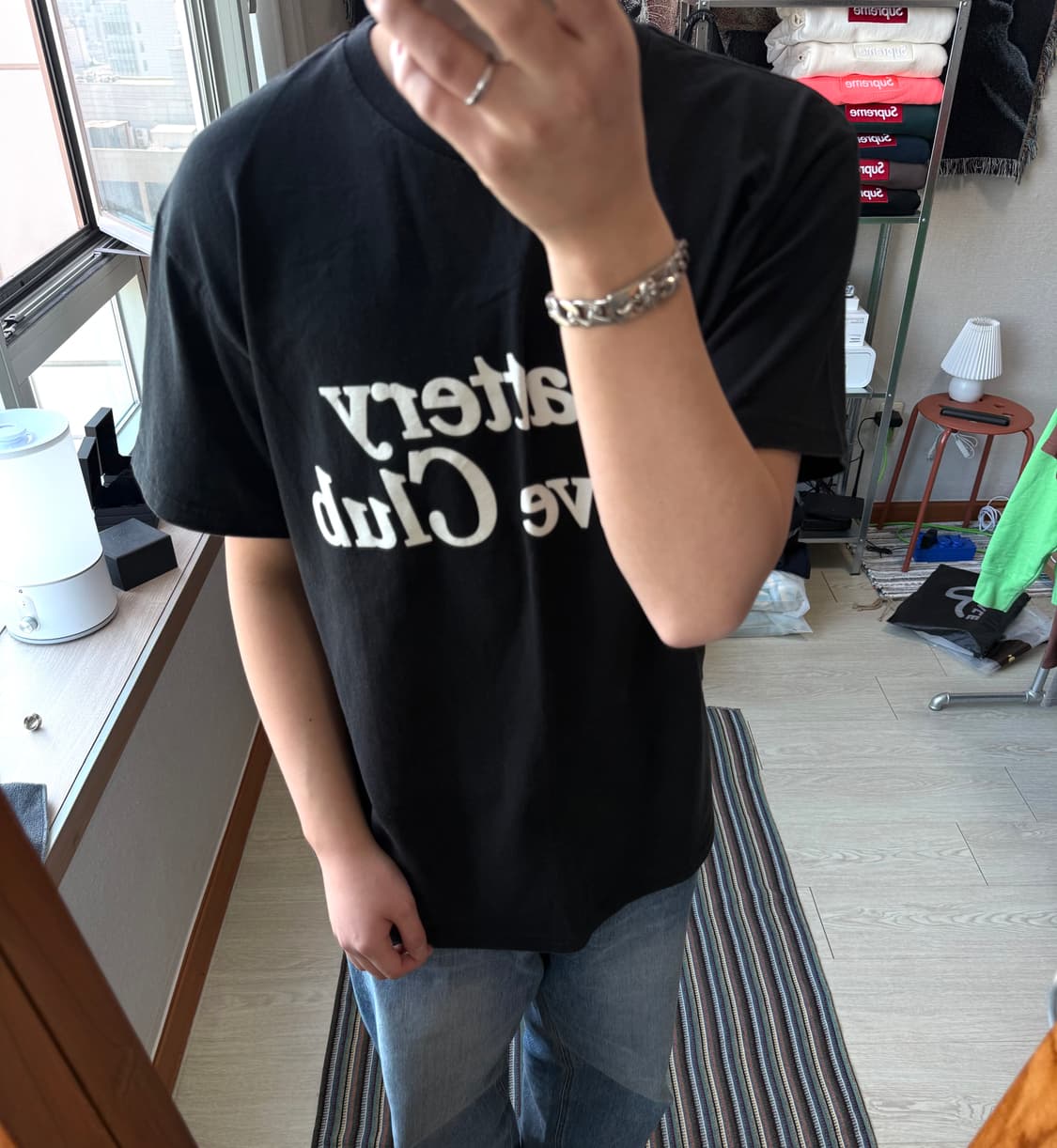 엑스트라오디너리 배터리 슬레이브 클럽 반팔 티셔츠 상품이미지1