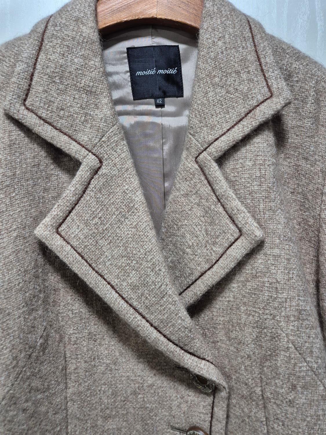 (세일)JPN 빈티지 모카브라운 자켓 상품이미지2