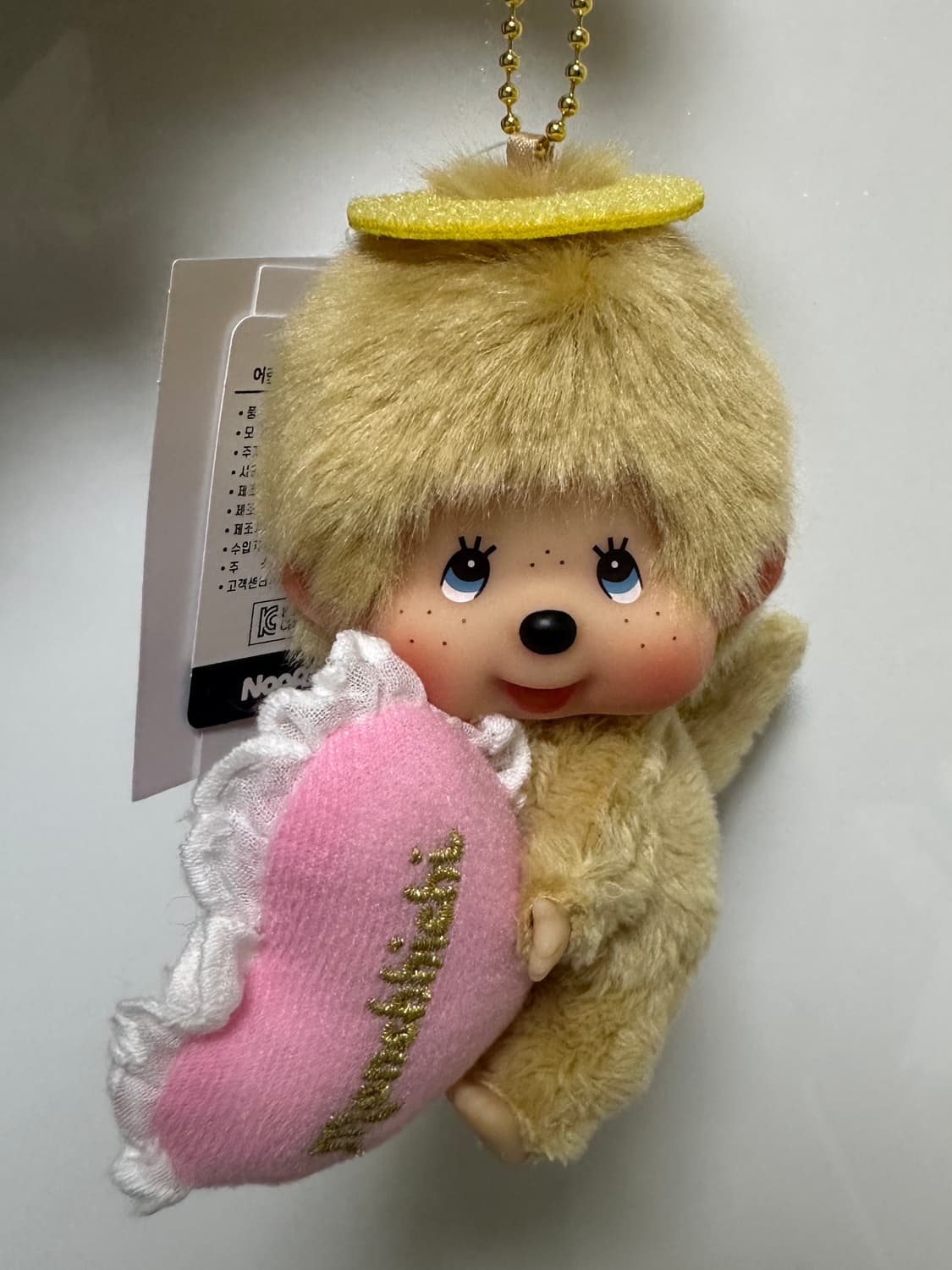 몬치치 50주년 러브해피엔젤 키링 상품이미지1