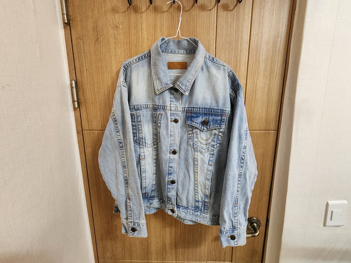 (XL)여성 트루릴리전 데님 자켓 상품이미지1