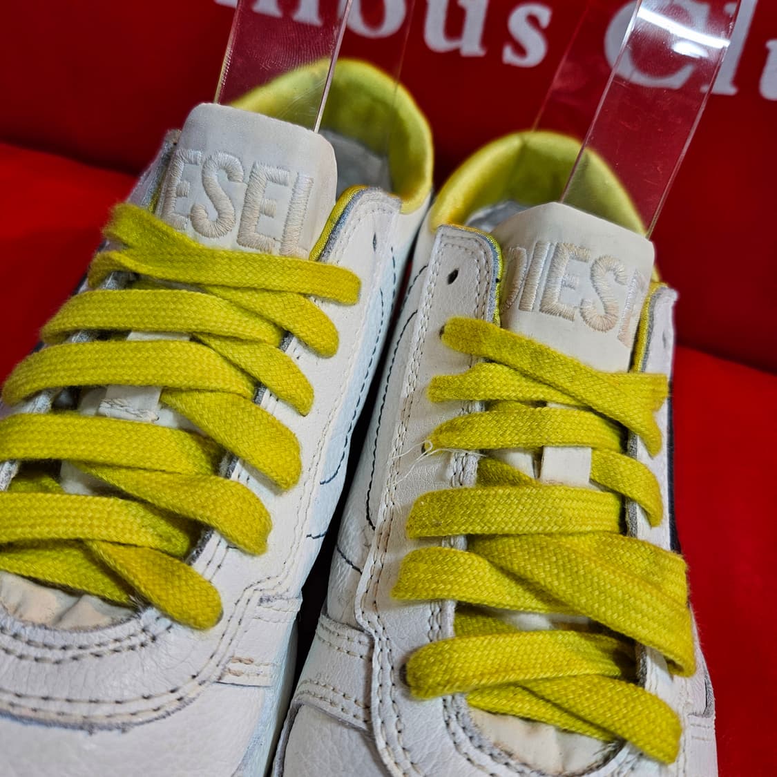 디젤(DIESEL) Y2k 셰클로 스니커즈 37size 상품이미지4