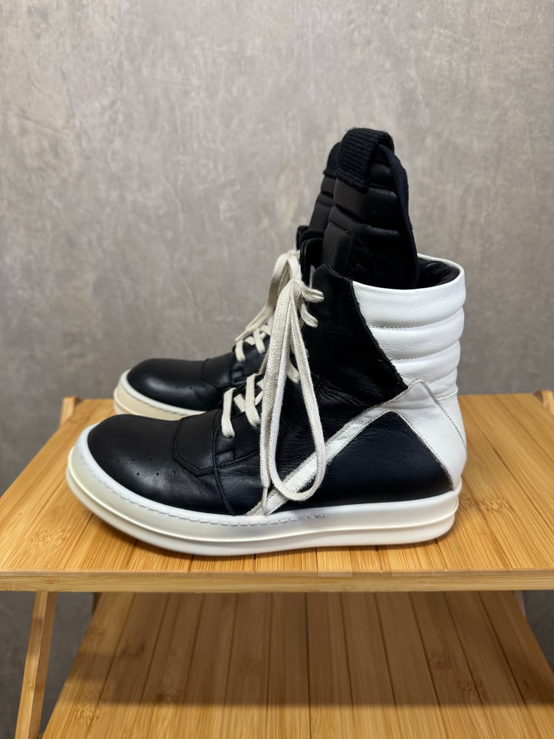 37 / Rick Owens 릭오웬스 모노크롬 지오바스켓 상품이미지2