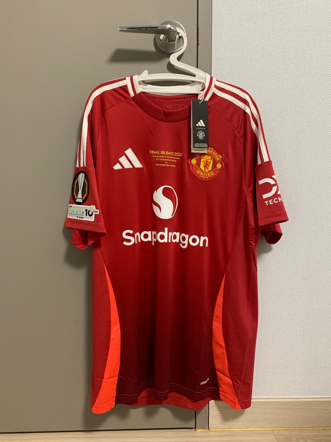 (새상품) 24-25 맨유 홈 유니폼 팝니다 상품이미지1