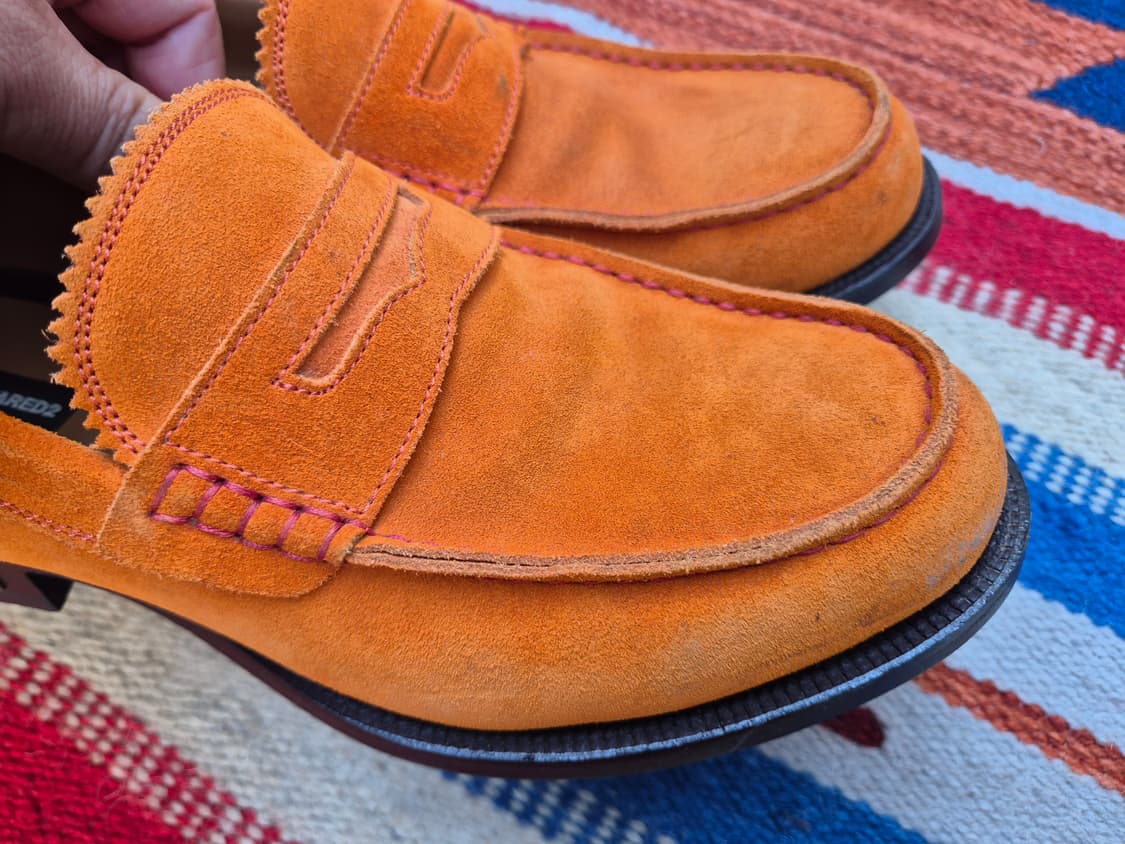 디스퀘어드 스웨이드 페니 로퍼 상품이미지4