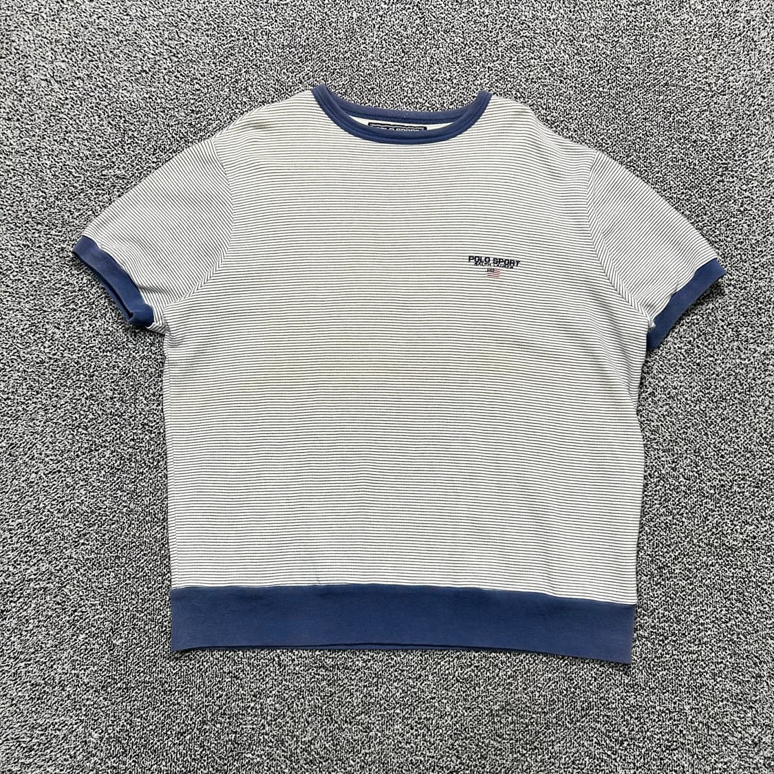 폴로 스포츠(POLO SPORTS)90S 스트라이프 링거티 상품이미지1