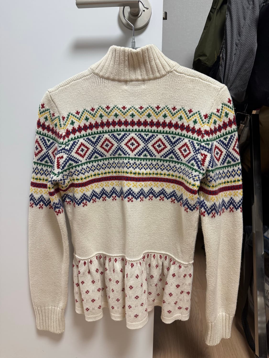 랄프로렌 노르딕패턴 가디건 상품이미지4