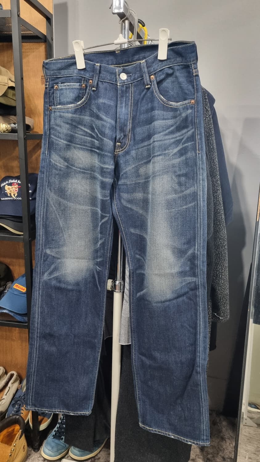 LEVIS 503 일본매장판 워싱데님 허리단면41(32) 기장109 상품이미지1