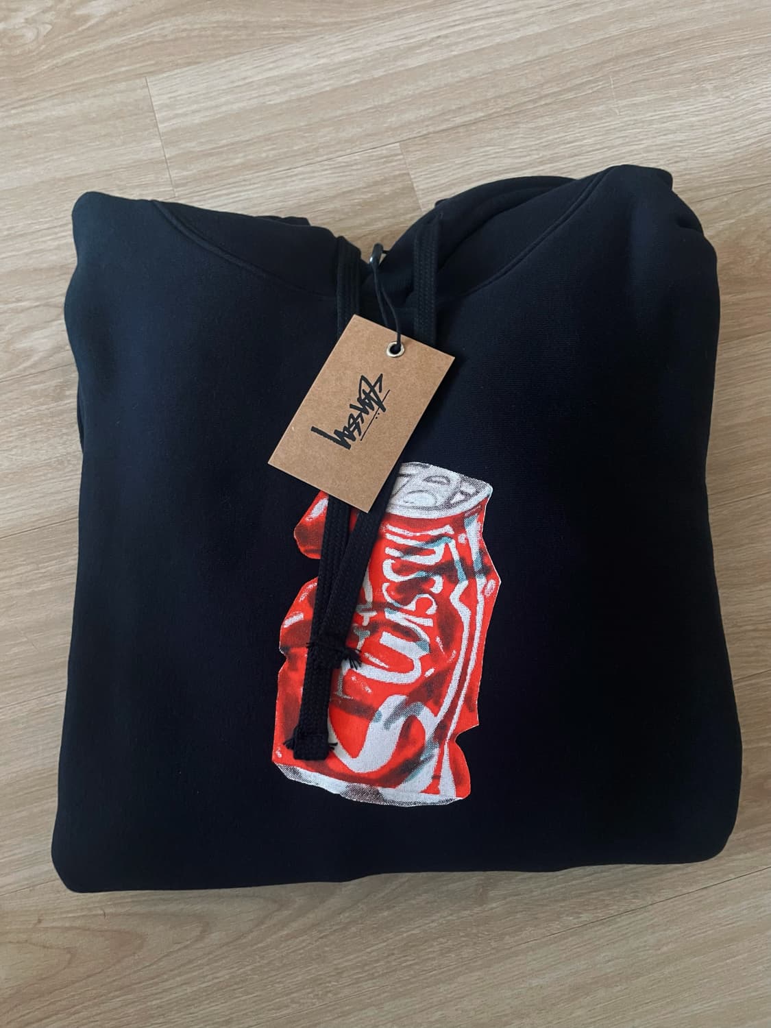 스투시 소다캔후드 블랙 상품이미지7