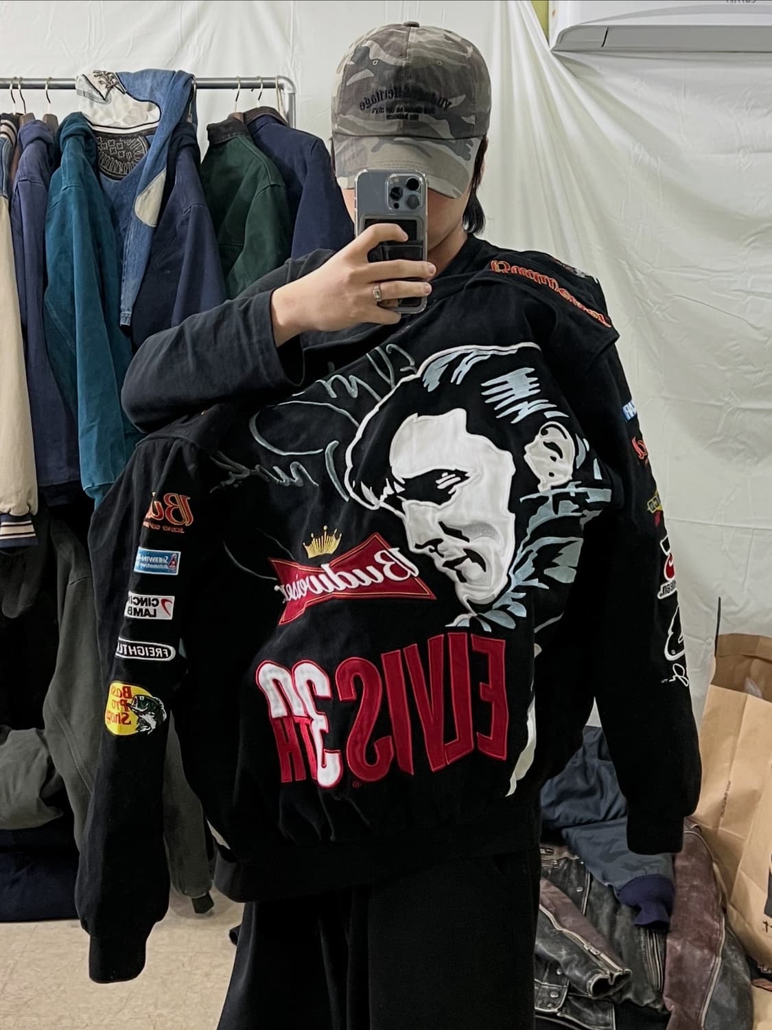 CHASE 제프해밀턴 엘비스 레이싱자켓 상품이미지5