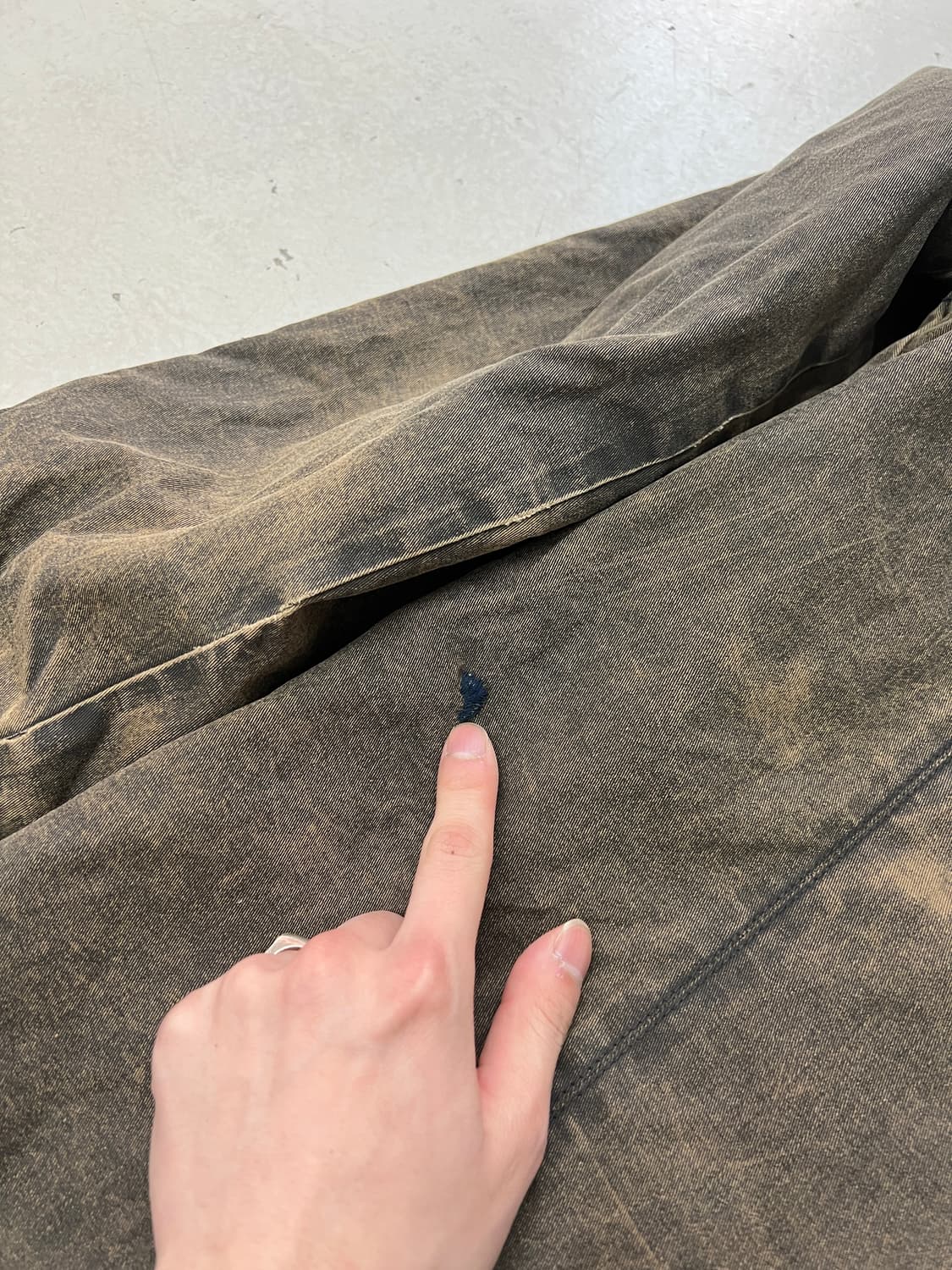 알마니 익스체인지 오버핏 왁스드 파카 상품이미지7