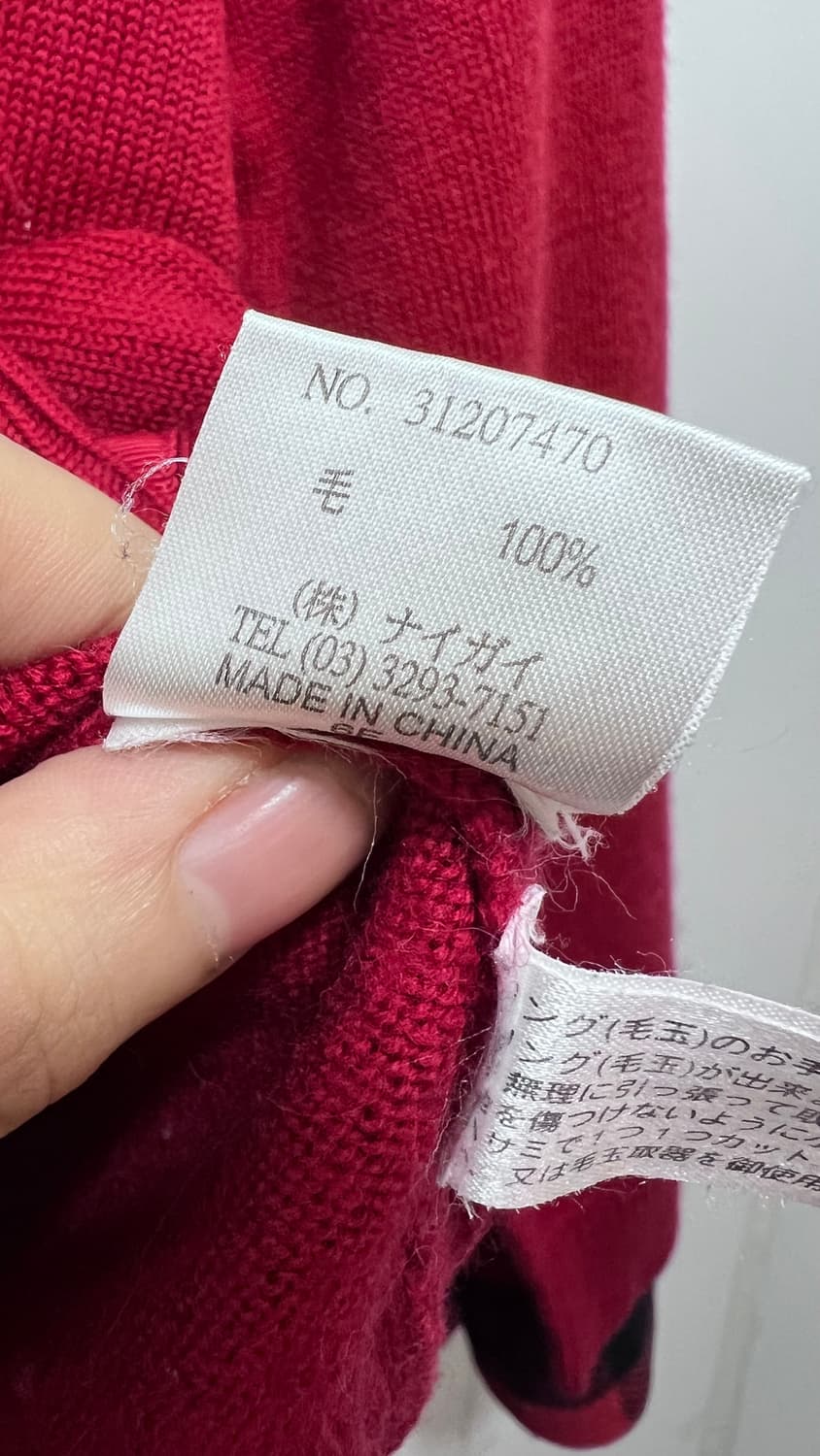 Polo Ralph Lauren 폴로 랄프로렌 레드 가디건  상품이미지3