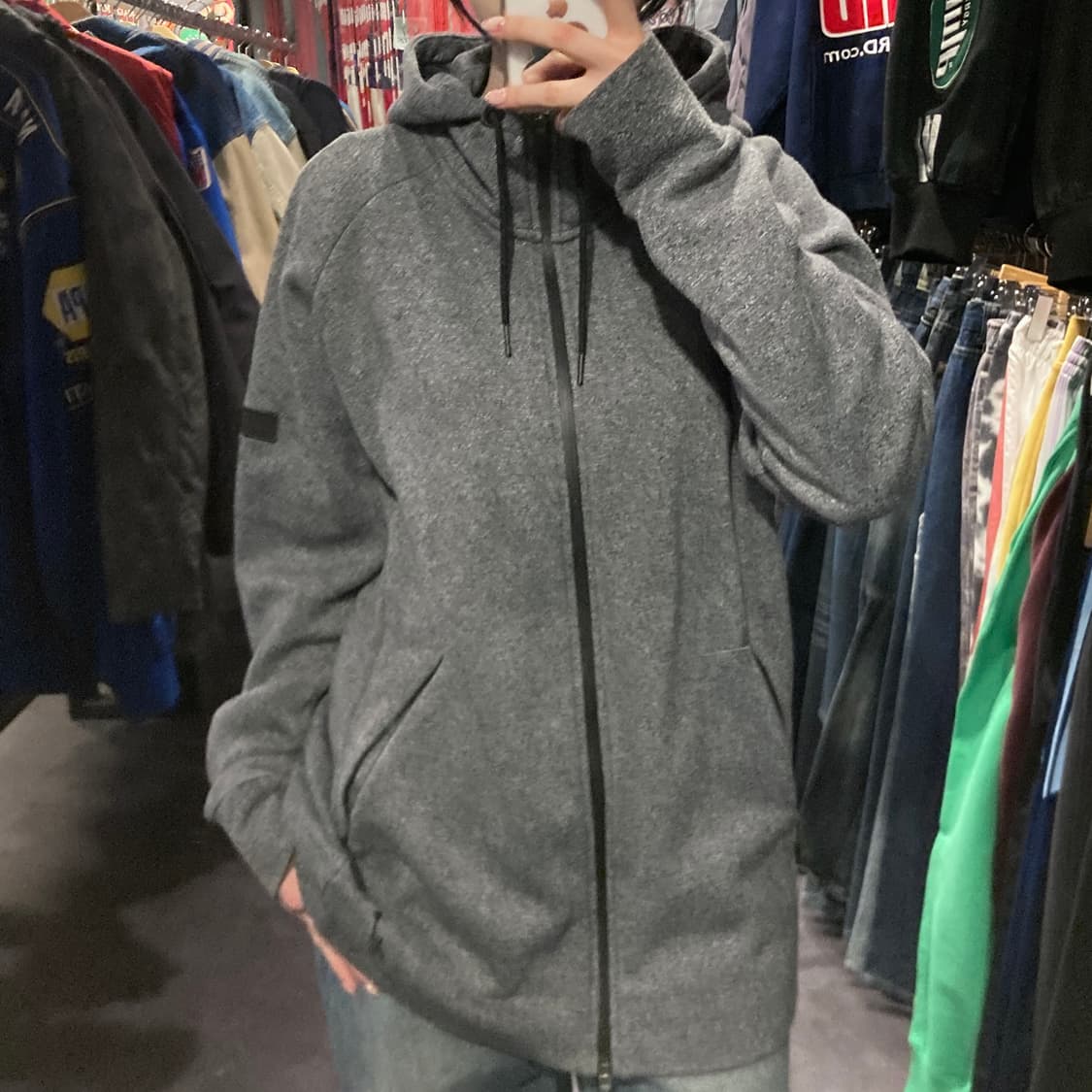 [IM] Jordan 조던 후드 집업 그레이 상품이미지1