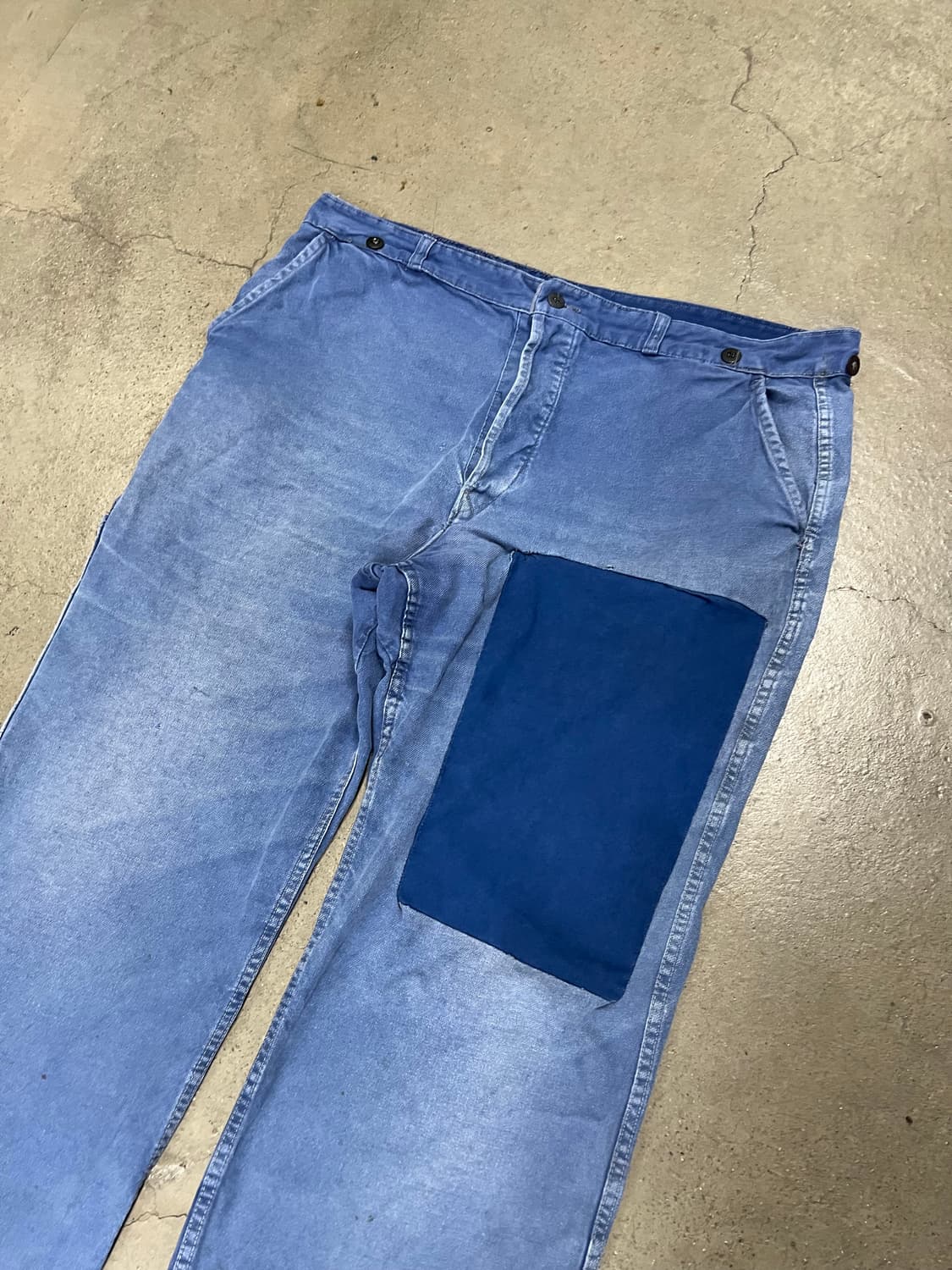 OLD VINTAGE HARD FADED FRENCH 프렌치워크팬츠 상품이미지5