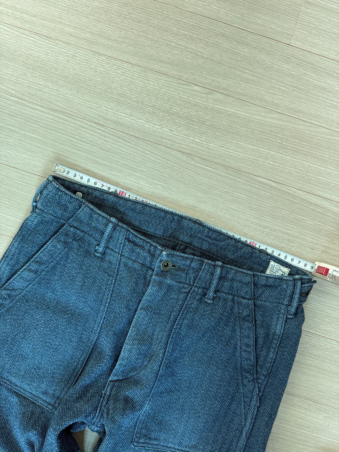 orslow 오어슬로우 헤링본 퍼티그 슬림 레어템 1사이즈 상품이미지7