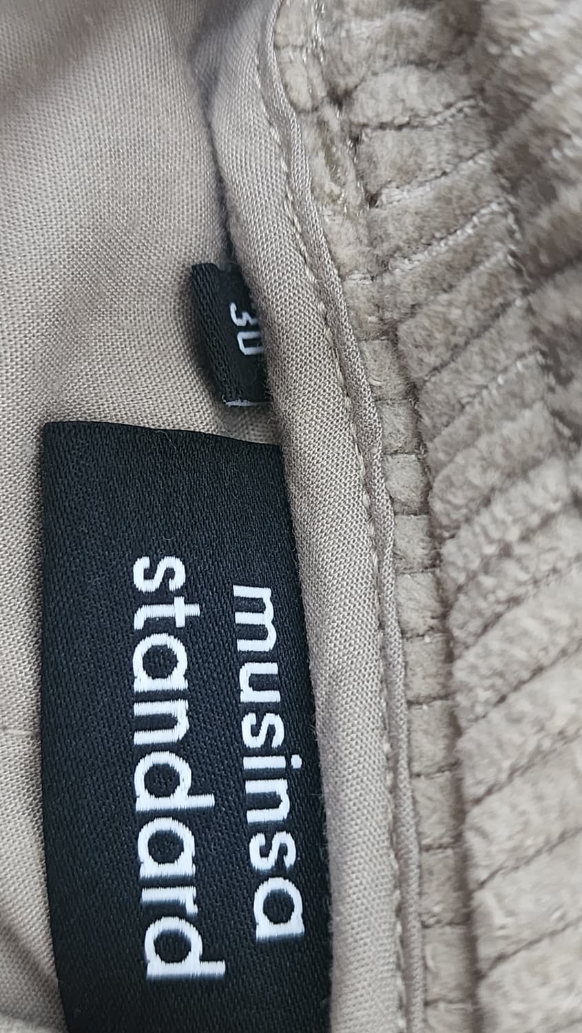 무신사 스탠다드 코듀로이 와이드 팬츠 30 상품이미지3