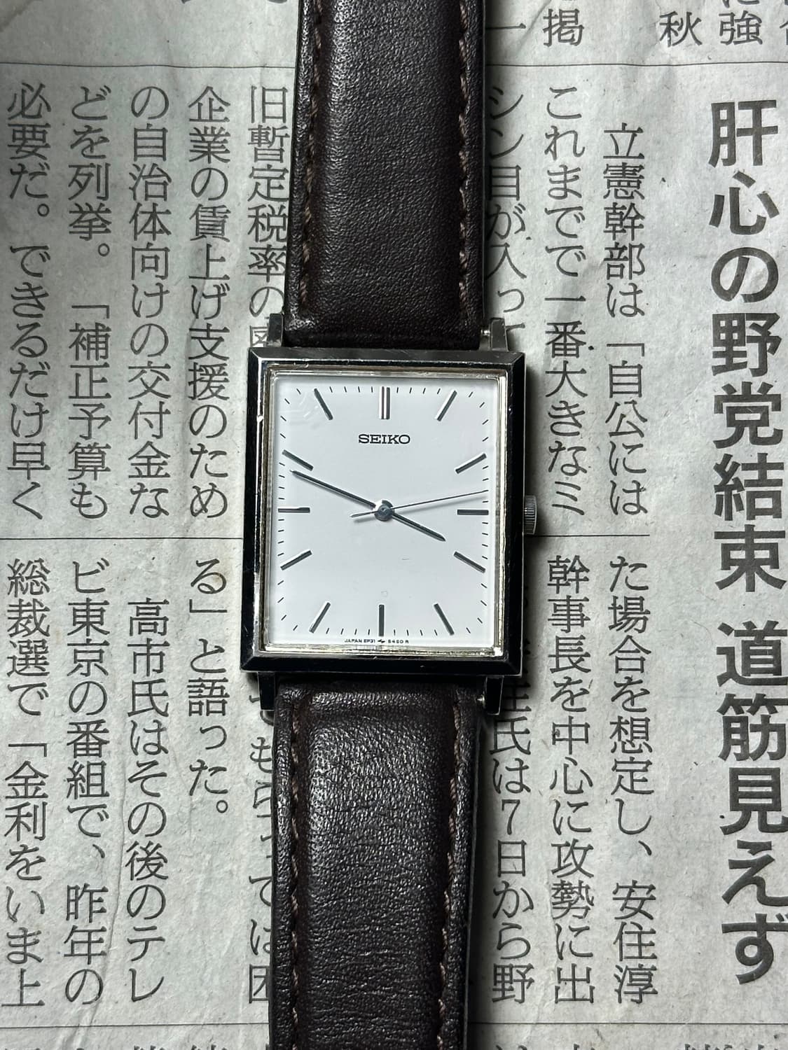 SEIKO quartz square 상품이미지3