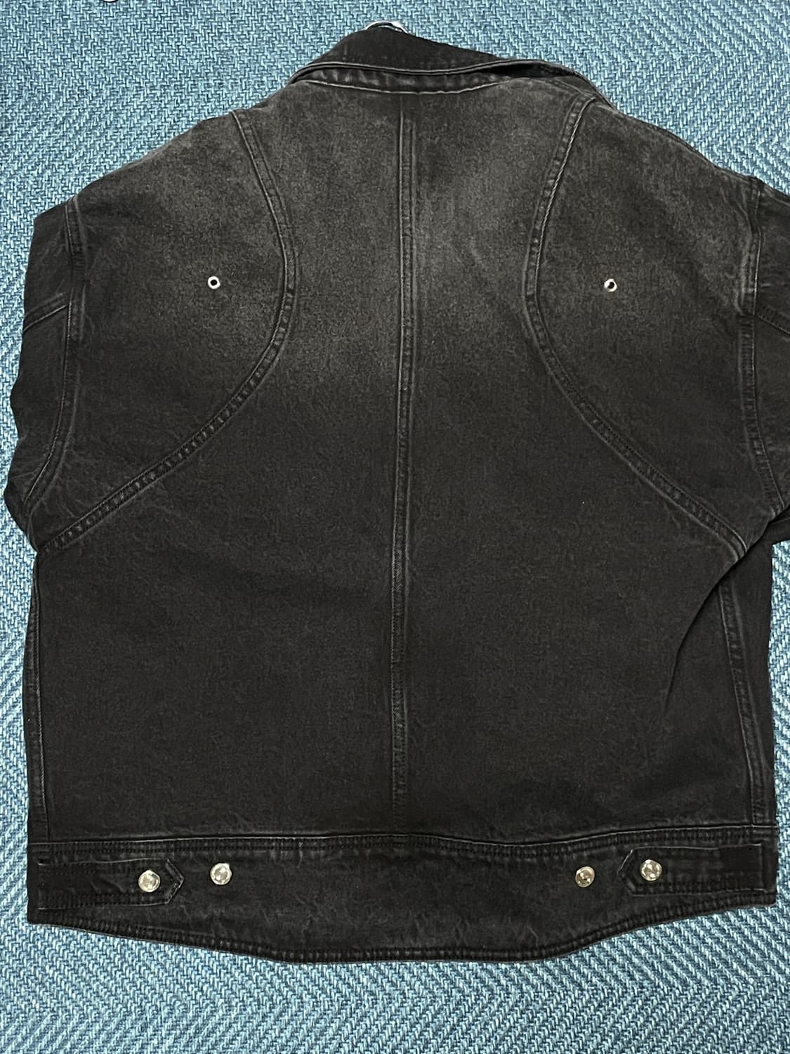 [L] 51퍼센트 흑청 데님자켓 상품이미지2