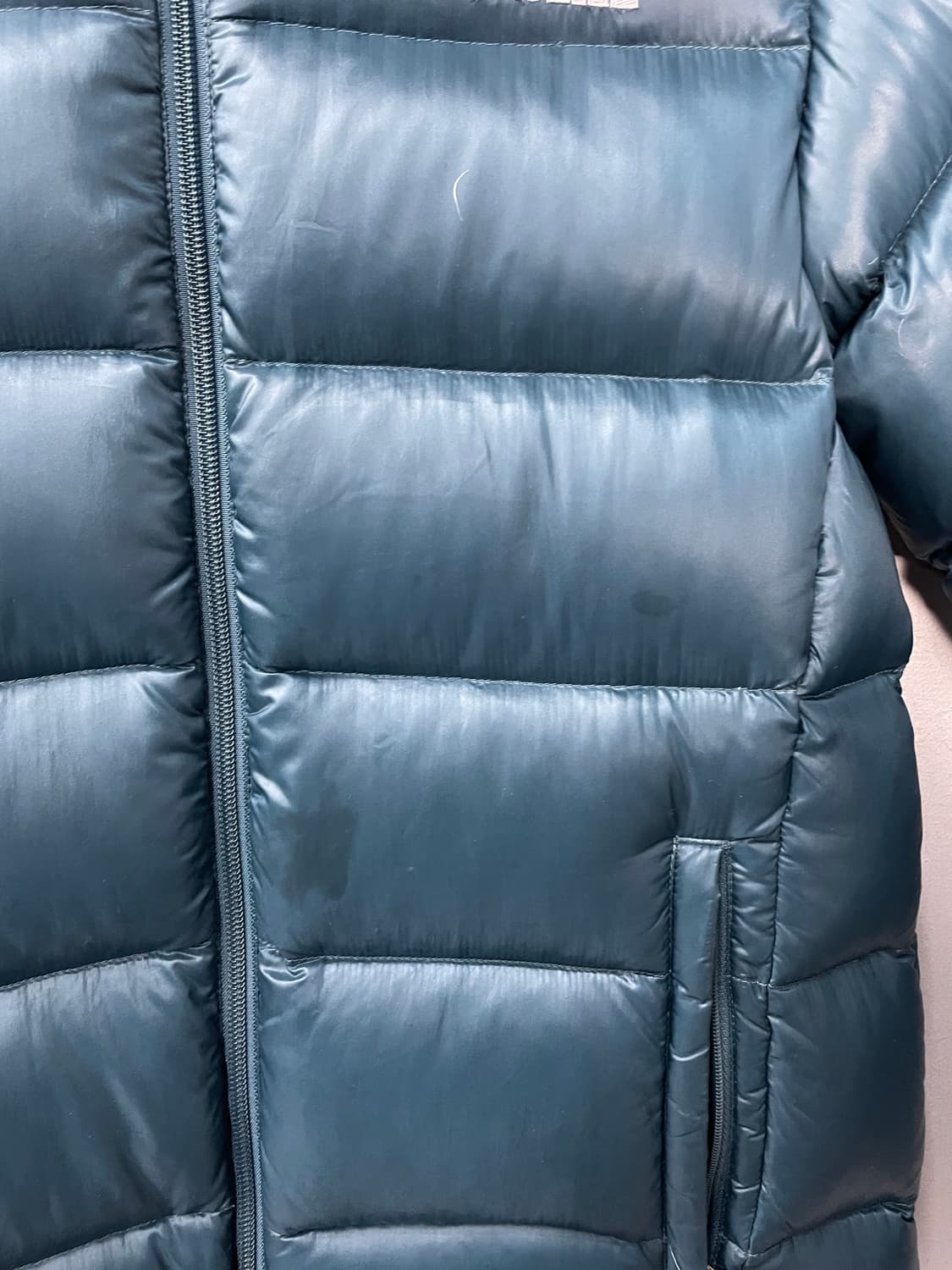 노스페이스 700 구스다운 청록 패딩 H1731 상품이미지9