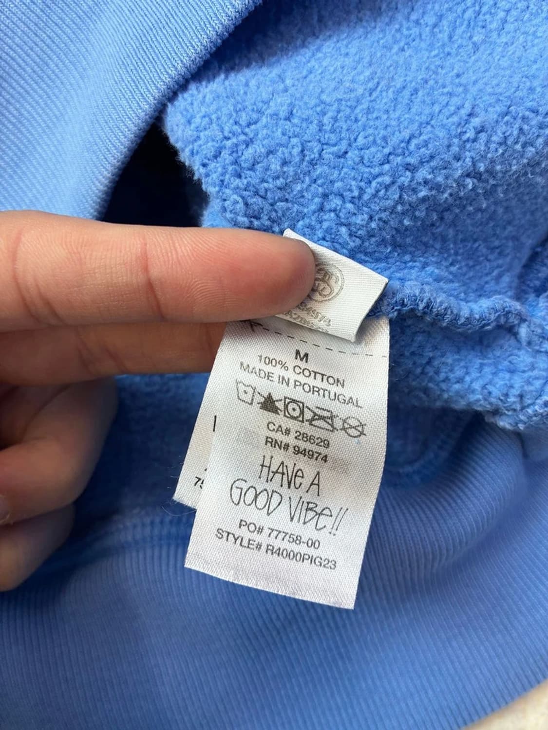 스투시 트라이비 루즈핏 로고 후드티 PN5792 상품이미지10