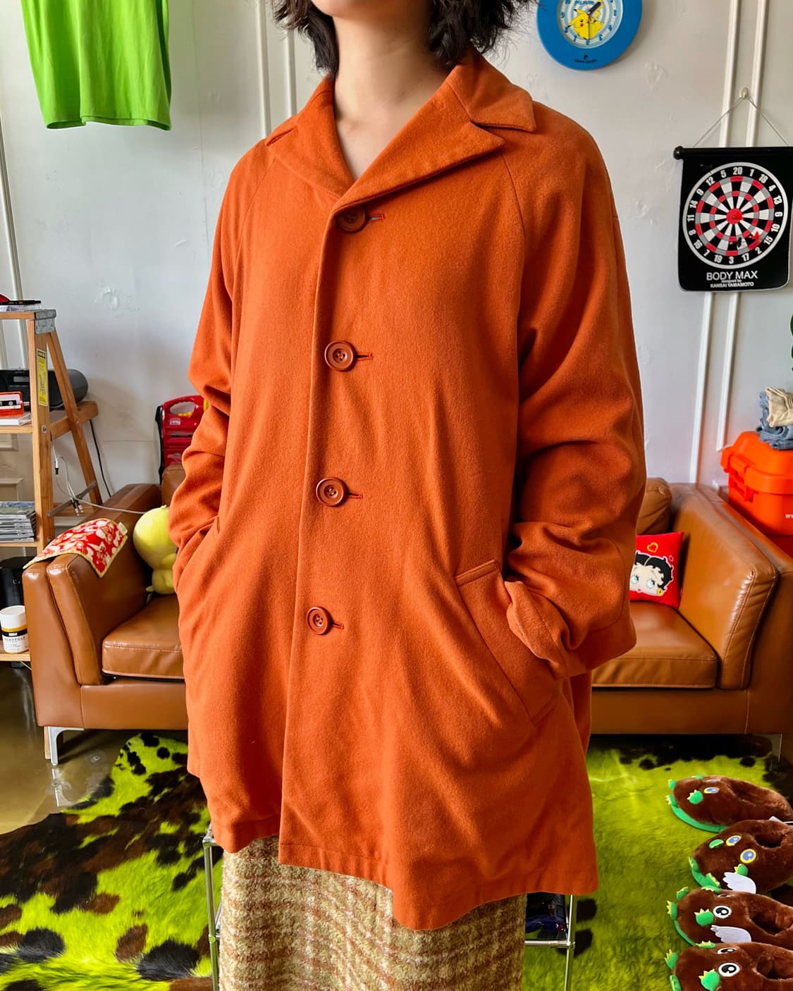 ~1980s I.S by Tsunori Chisato Wool Coat 상품이미지2
