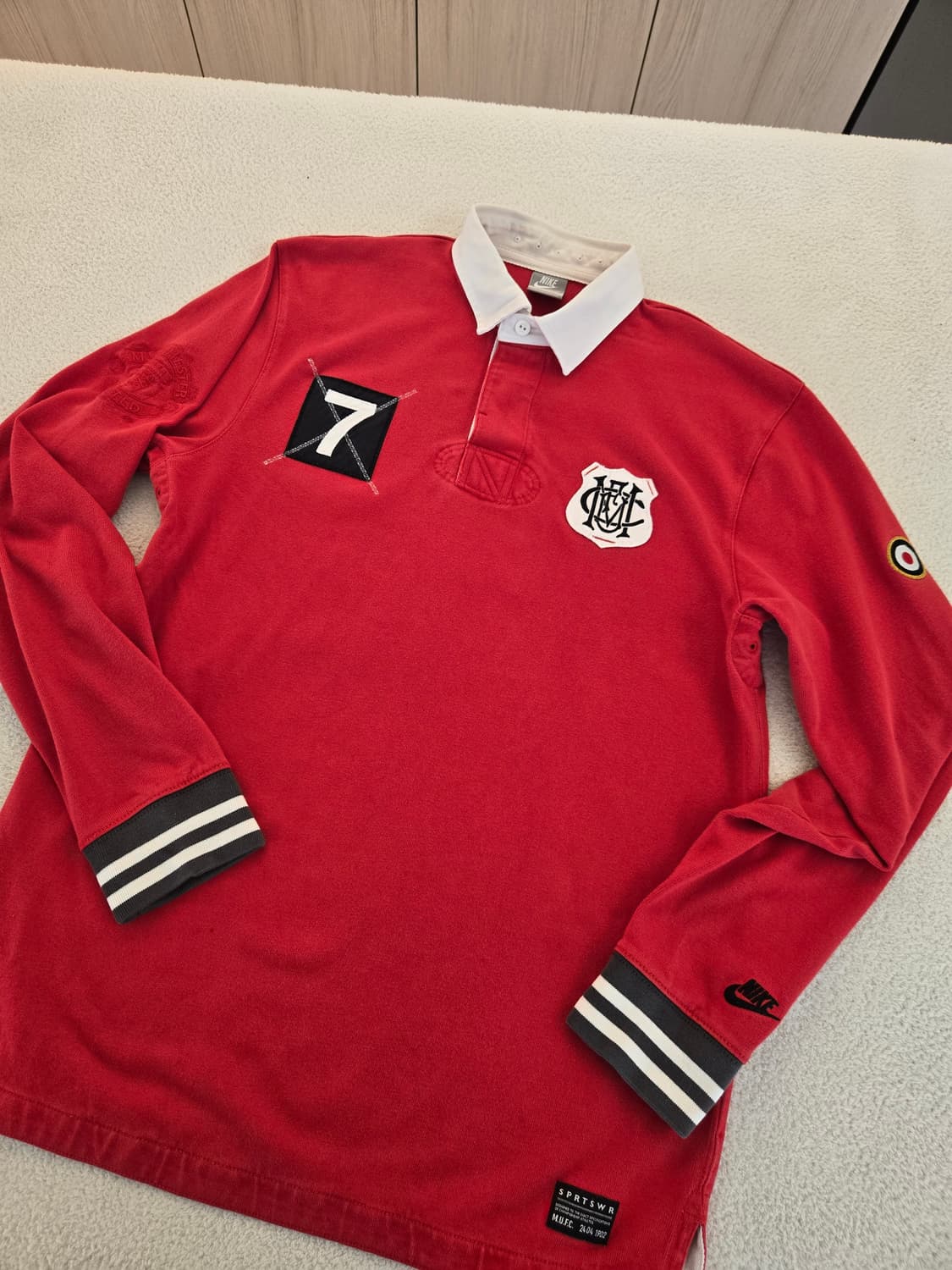 Nike Manchester United 럭비 폴로티 상품이미지1