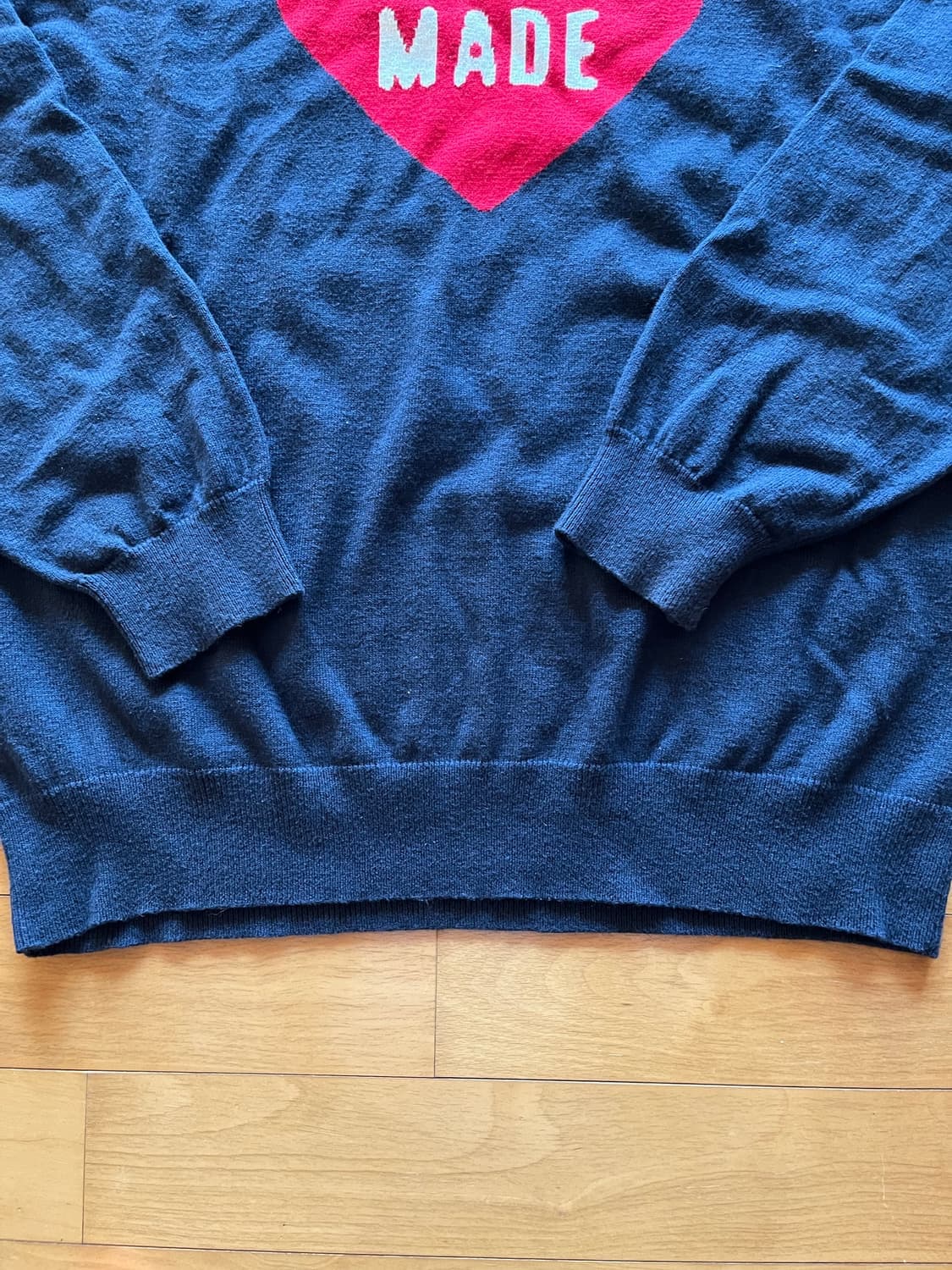 휴먼메이드 Human Made 하트 로고 니트 상품이미지3