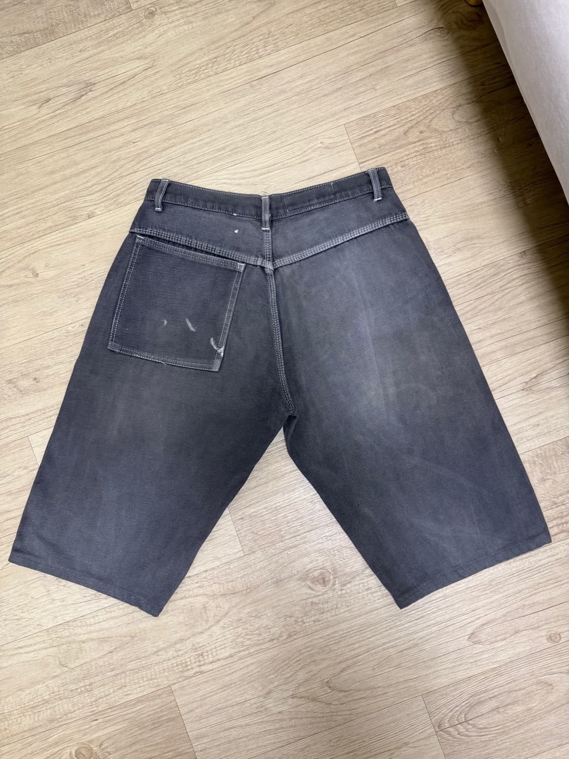 90년도 초반 에일리언 워크샵 아즈텍 페이즈 페이팅 워싱 JORTS 상품이미지2
